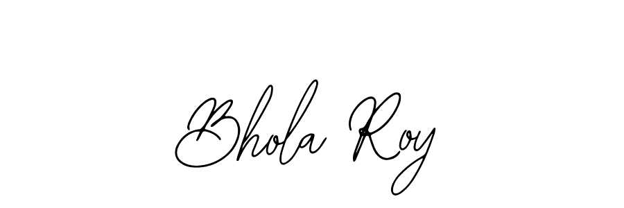This is the best signature style for the Bhola Roy name. Also you like these signature font (Bearetta-2O07w). Mix name signature. Bhola Roy signature style 12 images and pictures png