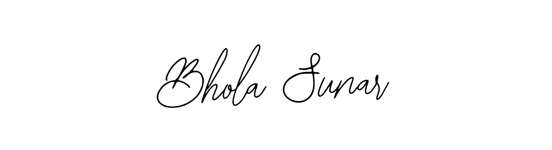 Also You can easily find your signature by using the search form. We will create Bhola Sunar name handwritten signature images for you free of cost using Bearetta-2O07w sign style. Bhola Sunar signature style 12 images and pictures png