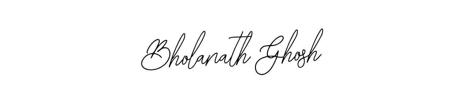It looks lik you need a new signature style for name Bholanath Ghosh. Design unique handwritten (Bearetta-2O07w) signature with our free signature maker in just a few clicks. Bholanath Ghosh signature style 12 images and pictures png