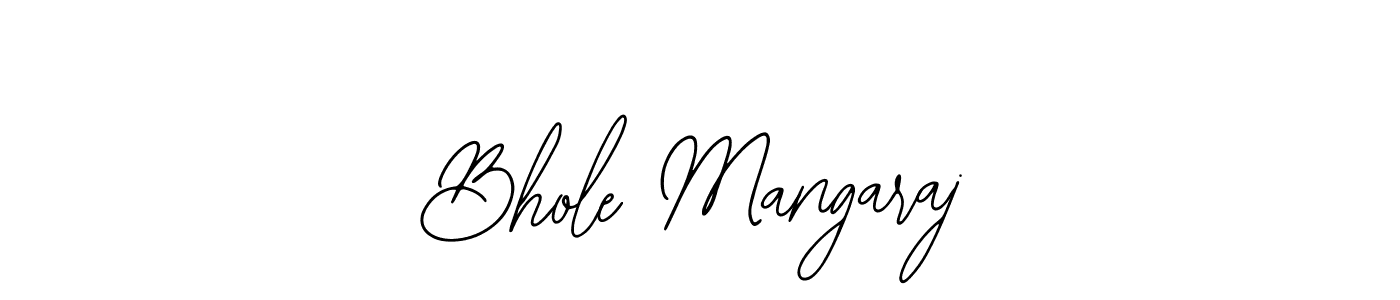 Make a beautiful signature design for name Bhole Mangaraj. With this signature (Bearetta-2O07w) style, you can create a handwritten signature for free. Bhole Mangaraj signature style 12 images and pictures png