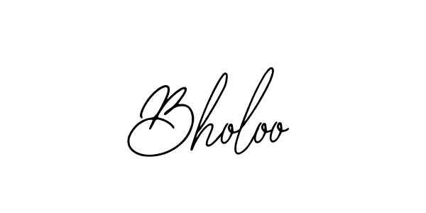 How to Draw Bholoo signature style? Bearetta-2O07w is a latest design signature styles for name Bholoo. Bholoo signature style 12 images and pictures png