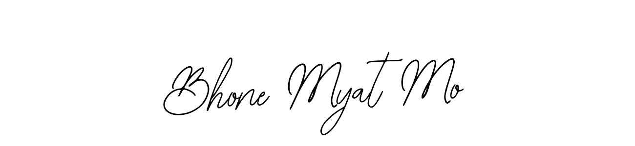 How to make Bhone Myat Mo signature? Bearetta-2O07w is a professional autograph style. Create handwritten signature for Bhone Myat Mo name. Bhone Myat Mo signature style 12 images and pictures png