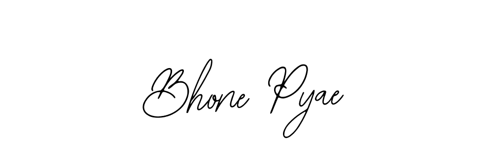 You can use this online signature creator to create a handwritten signature for the name Bhone Pyae. This is the best online autograph maker. Bhone Pyae signature style 12 images and pictures png