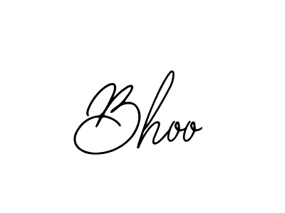 How to make Bhoo name signature. Use Bearetta-2O07w style for creating short signs online. This is the latest handwritten sign. Bhoo signature style 12 images and pictures png