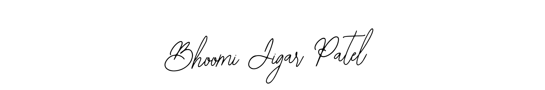 Make a beautiful signature design for name Bhoomi Jigar Patel. Use this online signature maker to create a handwritten signature for free. Bhoomi Jigar Patel signature style 12 images and pictures png