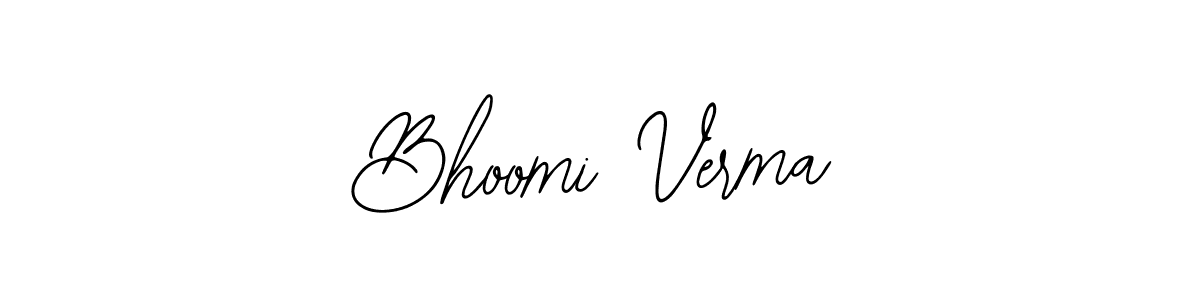 Bhoomi Verma stylish signature style. Best Handwritten Sign (Bearetta-2O07w) for my name. Handwritten Signature Collection Ideas for my name Bhoomi Verma. Bhoomi Verma signature style 12 images and pictures png