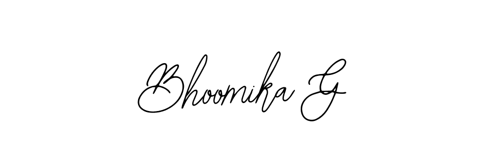 See photos of Bhoomika G official signature by Spectra . Check more albums & portfolios. Read reviews & check more about Bearetta-2O07w font. Bhoomika G signature style 12 images and pictures png