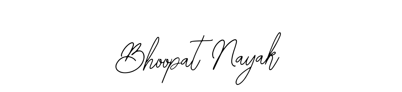 The best way (Bearetta-2O07w) to make a short signature is to pick only two or three words in your name. The name Bhoopat Nayak include a total of six letters. For converting this name. Bhoopat Nayak signature style 12 images and pictures png