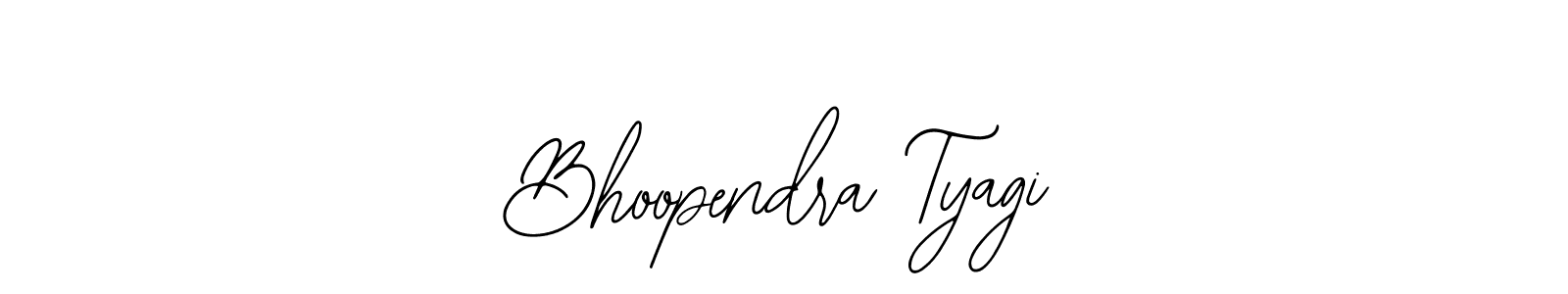 Design your own signature with our free online signature maker. With this signature software, you can create a handwritten (Bearetta-2O07w) signature for name Bhoopendra Tyagi. Bhoopendra Tyagi signature style 12 images and pictures png