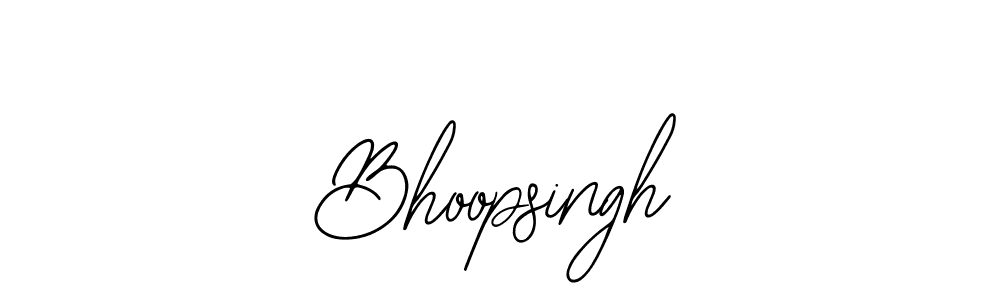 Design your own signature with our free online signature maker. With this signature software, you can create a handwritten (Bearetta-2O07w) signature for name Bhoopsingh. Bhoopsingh signature style 12 images and pictures png