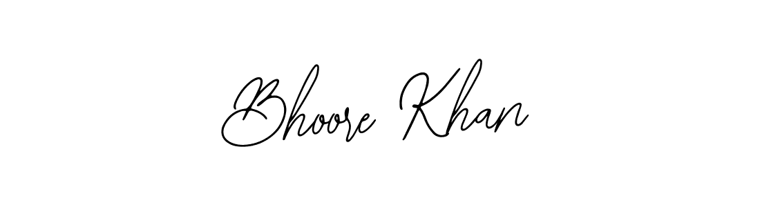 Also You can easily find your signature by using the search form. We will create Bhoore Khan name handwritten signature images for you free of cost using Bearetta-2O07w sign style. Bhoore Khan signature style 12 images and pictures png