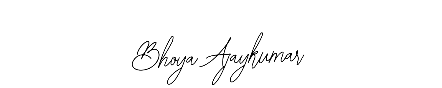 Bhoya Ajaykumar stylish signature style. Best Handwritten Sign (Bearetta-2O07w) for my name. Handwritten Signature Collection Ideas for my name Bhoya Ajaykumar. Bhoya Ajaykumar signature style 12 images and pictures png