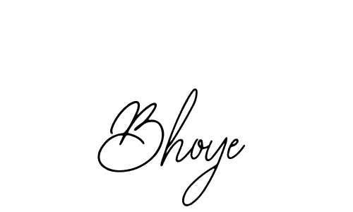 Create a beautiful signature design for name Bhoye. With this signature (Bearetta-2O07w) fonts, you can make a handwritten signature for free. Bhoye signature style 12 images and pictures png
