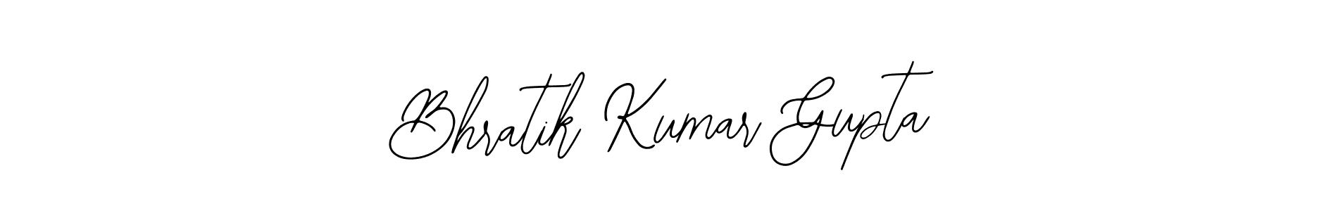It looks lik you need a new signature style for name Bhratik Kumar Gupta. Design unique handwritten (Bearetta-2O07w) signature with our free signature maker in just a few clicks. Bhratik Kumar Gupta signature style 12 images and pictures png