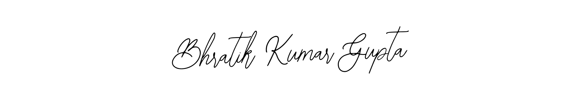 It looks lik you need a new signature style for name Bhratik Kumar Gupta. Design unique handwritten (Bearetta-2O07w) signature with our free signature maker in just a few clicks. Bhratik Kumar Gupta signature style 12 images and pictures png