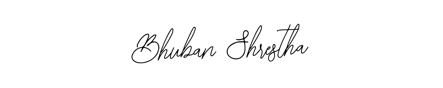 How to make Bhuban Shrestha signature? Bearetta-2O07w is a professional autograph style. Create handwritten signature for Bhuban Shrestha name. Bhuban Shrestha signature style 12 images and pictures png