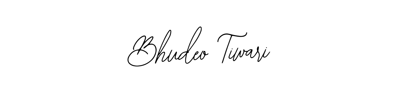 How to make Bhudeo Tiwari signature? Bearetta-2O07w is a professional autograph style. Create handwritten signature for Bhudeo Tiwari name. Bhudeo Tiwari signature style 12 images and pictures png