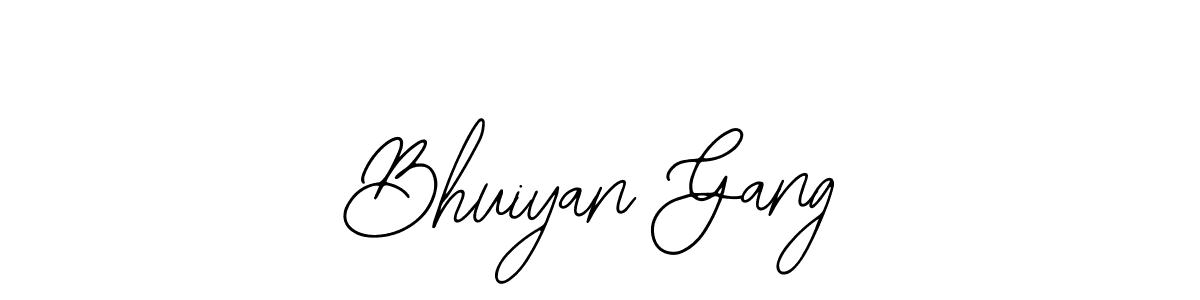 It looks lik you need a new signature style for name Bhuiyan Gang. Design unique handwritten (Bearetta-2O07w) signature with our free signature maker in just a few clicks. Bhuiyan Gang signature style 12 images and pictures png
