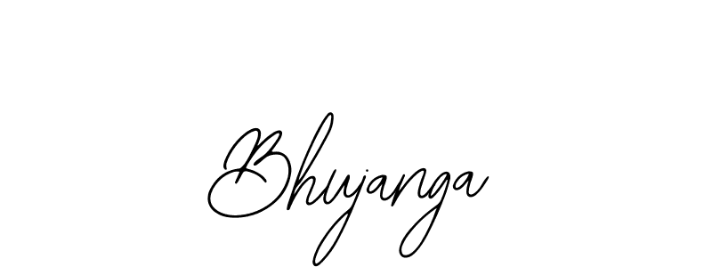 Design your own signature with our free online signature maker. With this signature software, you can create a handwritten (Bearetta-2O07w) signature for name Bhujanga. Bhujanga signature style 12 images and pictures png