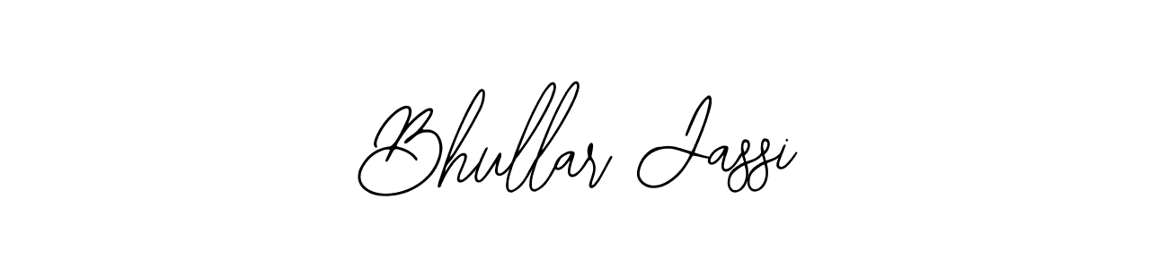 Design your own signature with our free online signature maker. With this signature software, you can create a handwritten (Bearetta-2O07w) signature for name Bhullar Jassi. Bhullar Jassi signature style 12 images and pictures png