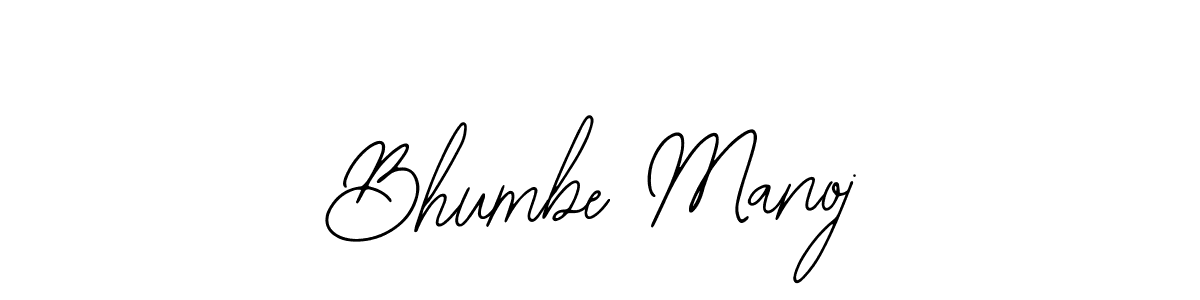 Create a beautiful signature design for name Bhumbe Manoj. With this signature (Bearetta-2O07w) fonts, you can make a handwritten signature for free. Bhumbe Manoj signature style 12 images and pictures png