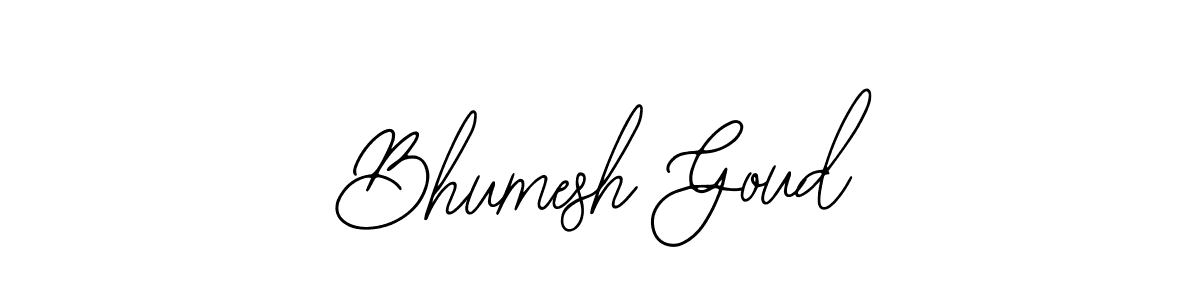 Once you've used our free online signature maker to create your best signature Bearetta-2O07w style, it's time to enjoy all of the benefits that Bhumesh Goud name signing documents. Bhumesh Goud signature style 12 images and pictures png