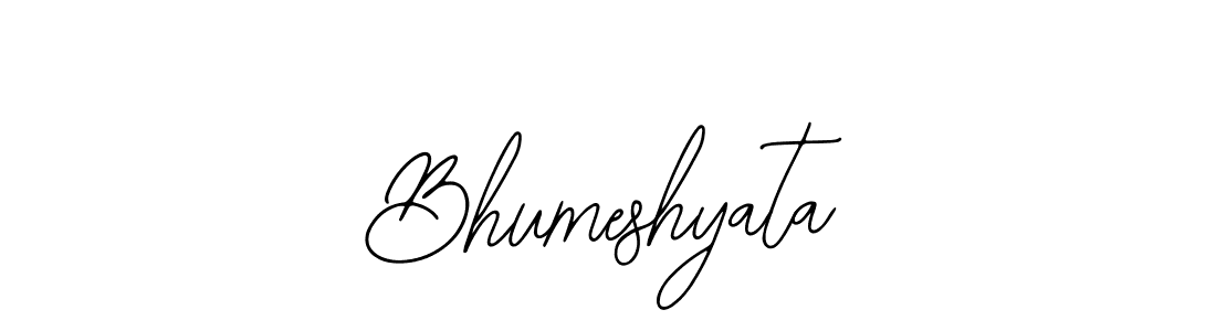 Create a beautiful signature design for name Bhumeshyata. With this signature (Bearetta-2O07w) fonts, you can make a handwritten signature for free. Bhumeshyata signature style 12 images and pictures png