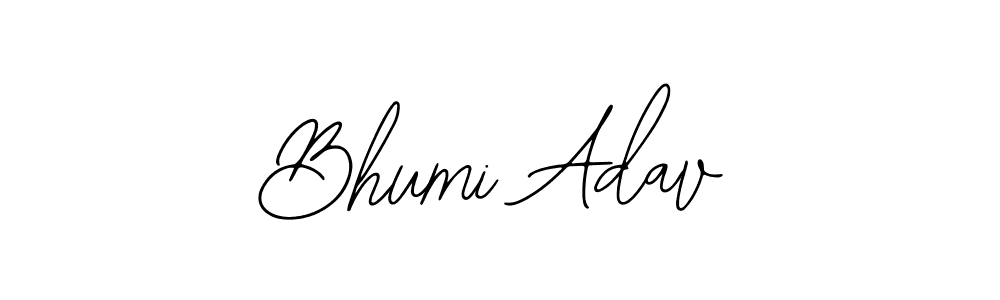 Similarly Bearetta-2O07w is the best handwritten signature design. Signature creator online .You can use it as an online autograph creator for name Bhumi Adav. Bhumi Adav signature style 12 images and pictures png