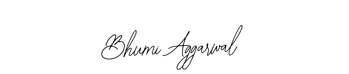 You should practise on your own different ways (Bearetta-2O07w) to write your name (Bhumi Aggarwal) in signature. don't let someone else do it for you. Bhumi Aggarwal signature style 12 images and pictures png
