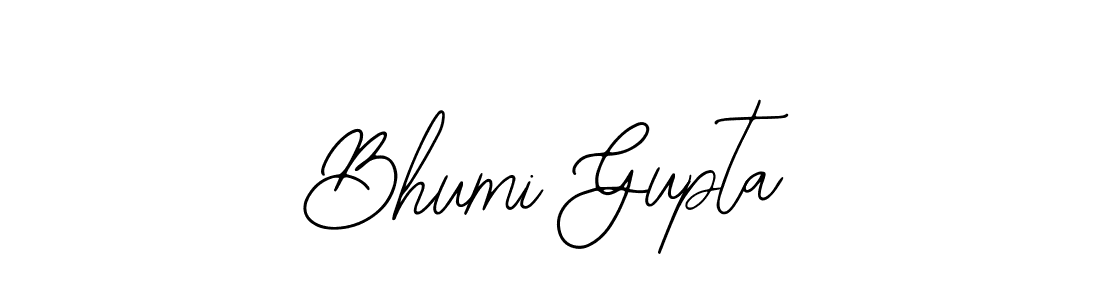 How to make Bhumi Gupta signature? Bearetta-2O07w is a professional autograph style. Create handwritten signature for Bhumi Gupta name. Bhumi Gupta signature style 12 images and pictures png