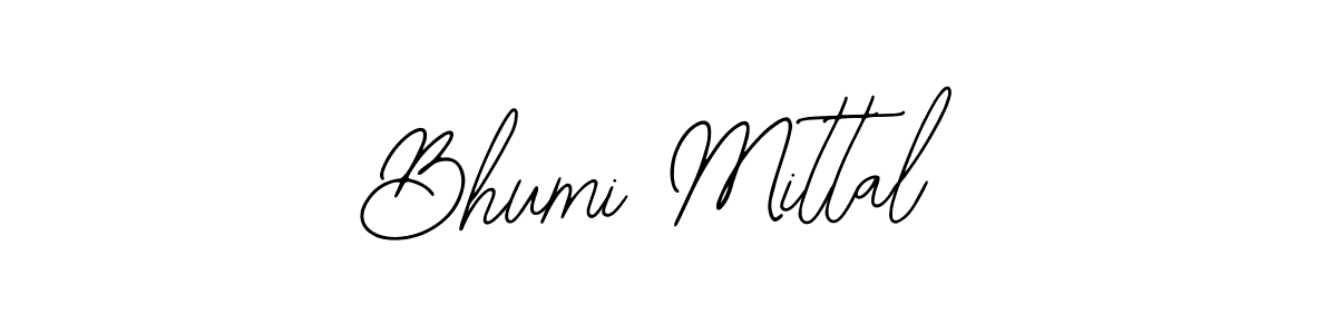 Bhumi Mittal stylish signature style. Best Handwritten Sign (Bearetta-2O07w) for my name. Handwritten Signature Collection Ideas for my name Bhumi Mittal. Bhumi Mittal signature style 12 images and pictures png