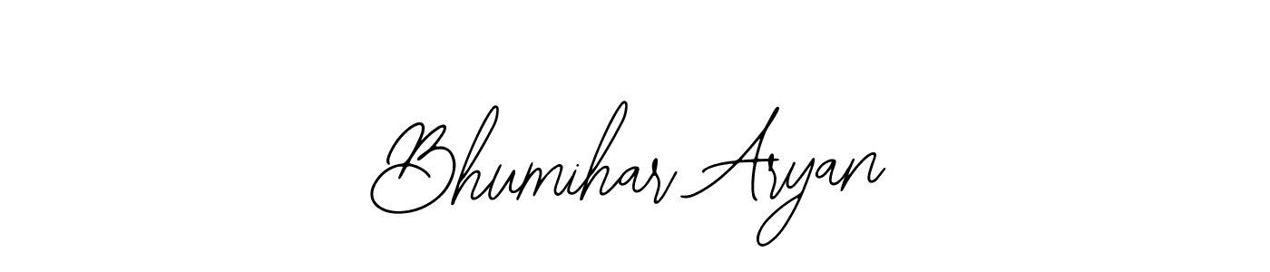 Also You can easily find your signature by using the search form. We will create Bhumihar Aryan name handwritten signature images for you free of cost using Bearetta-2O07w sign style. Bhumihar Aryan signature style 12 images and pictures png