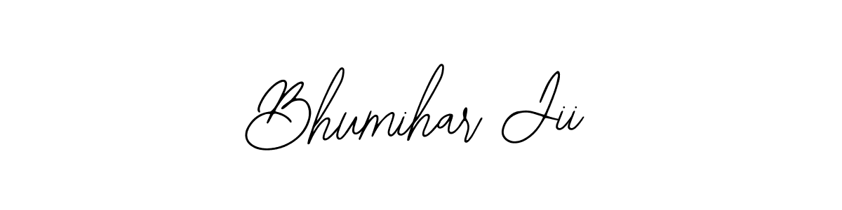 Bearetta-2O07w is a professional signature style that is perfect for those who want to add a touch of class to their signature. It is also a great choice for those who want to make their signature more unique. Get Bhumihar Jii name to fancy signature for free. Bhumihar Jii signature style 12 images and pictures png