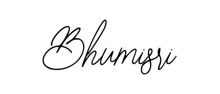 Master the art of signing with Bhumisri written in fluent Bearetta-2O07w script. A great template to practice and refine your handwriting. Bhumisri signature style 12 images and pictures png