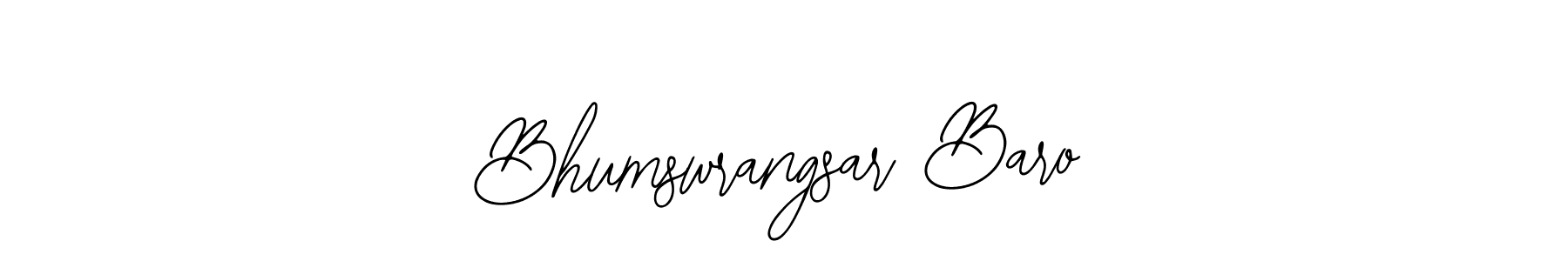 See photos of Bhumswrangsar Baro official signature by Spectra . Check more albums & portfolios. Read reviews & check more about Bearetta-2O07w font. Bhumswrangsar Baro signature style 12 images and pictures png