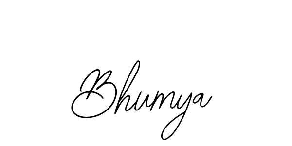 The best way (Bearetta-2O07w) to make a short signature is to pick only two or three words in your name. The name Bhumya include a total of six letters. For converting this name. Bhumya signature style 12 images and pictures png