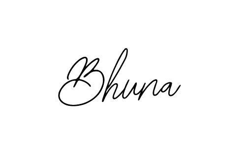 Create a beautiful signature design for name Bhuna. With this signature (Bearetta-2O07w) fonts, you can make a handwritten signature for free. Bhuna signature style 12 images and pictures png