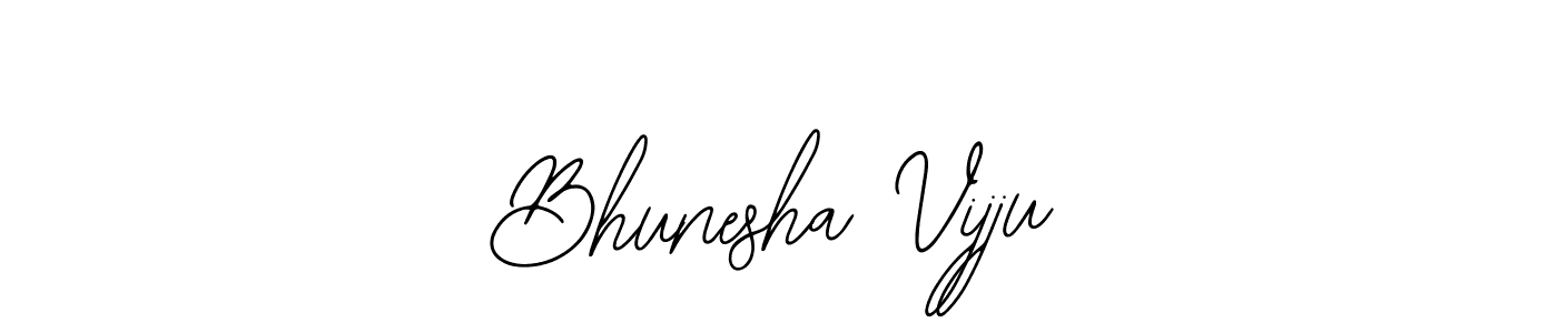 It looks lik you need a new signature style for name Bhunesha Vijju. Design unique handwritten (Bearetta-2O07w) signature with our free signature maker in just a few clicks. Bhunesha Vijju signature style 12 images and pictures png