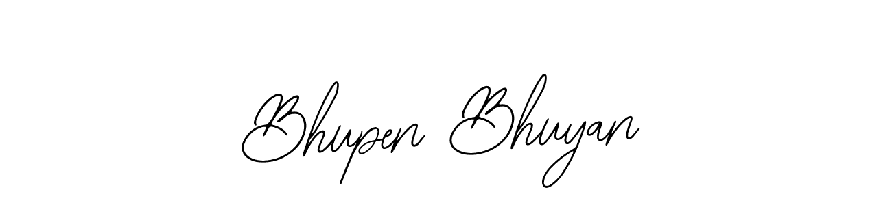 Make a beautiful signature design for name Bhupen Bhuyan. With this signature (Bearetta-2O07w) style, you can create a handwritten signature for free. Bhupen Bhuyan signature style 12 images and pictures png