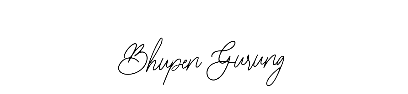 You can use this online signature creator to create a handwritten signature for the name Bhupen Gurung. This is the best online autograph maker. Bhupen Gurung signature style 12 images and pictures png