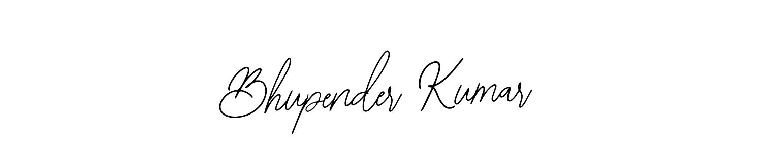 Make a beautiful signature design for name Bhupender Kumar. With this signature (Bearetta-2O07w) style, you can create a handwritten signature for free. Bhupender Kumar signature style 12 images and pictures png