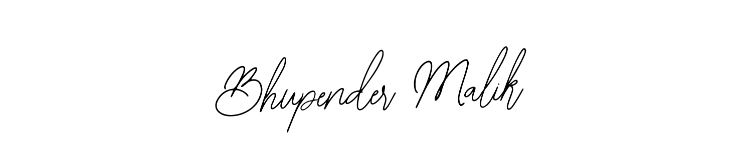Make a beautiful signature design for name Bhupender Malik. With this signature (Bearetta-2O07w) style, you can create a handwritten signature for free. Bhupender Malik signature style 12 images and pictures png