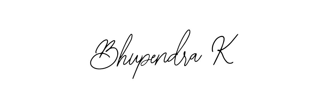 How to Draw Bhupendra K signature style? Bearetta-2O07w is a latest design signature styles for name Bhupendra K. Bhupendra K signature style 12 images and pictures png