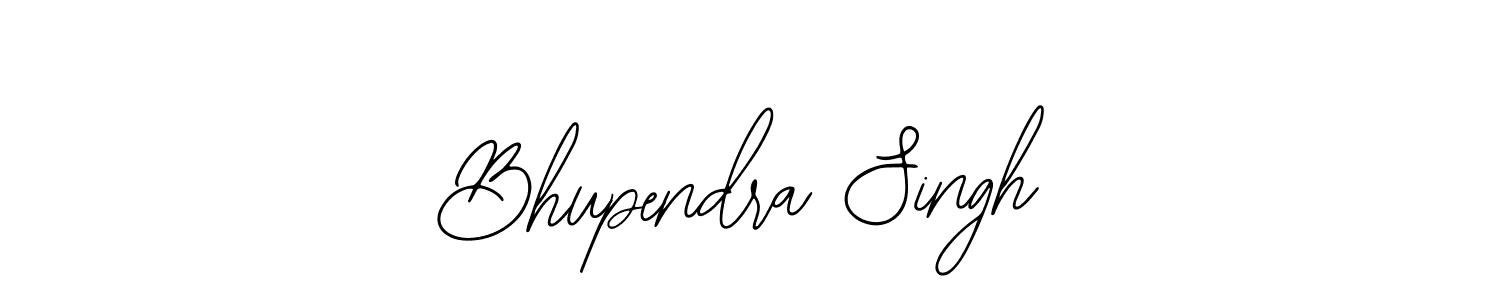 The best way (Bearetta-2O07w) to make a short signature is to pick only two or three words in your name. The name Bhupendra Singh include a total of six letters. For converting this name. Bhupendra Singh signature style 12 images and pictures png