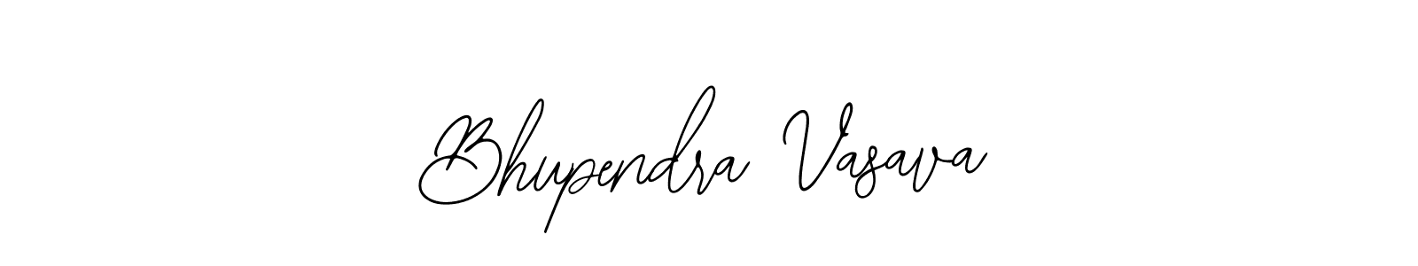 You should practise on your own different ways (Bearetta-2O07w) to write your name (Bhupendra Vasava) in signature. don't let someone else do it for you. Bhupendra Vasava signature style 12 images and pictures png