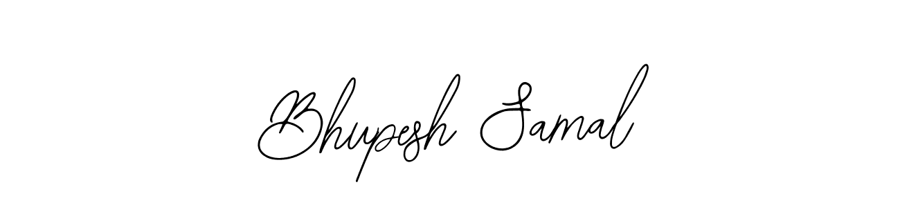 Design your own signature with our free online signature maker. With this signature software, you can create a handwritten (Bearetta-2O07w) signature for name Bhupesh Samal. Bhupesh Samal signature style 12 images and pictures png