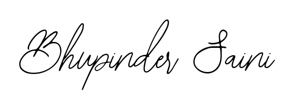 An effortless, minimalist signature concept for Bhupinder Saini using Bearetta-2O07w design. Clean lines that look great on any document. Bhupinder Saini signature style 12 images and pictures png
