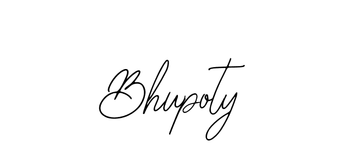 Make a beautiful signature design for name Bhupoty. Use this online signature maker to create a handwritten signature for free. Bhupoty signature style 12 images and pictures png