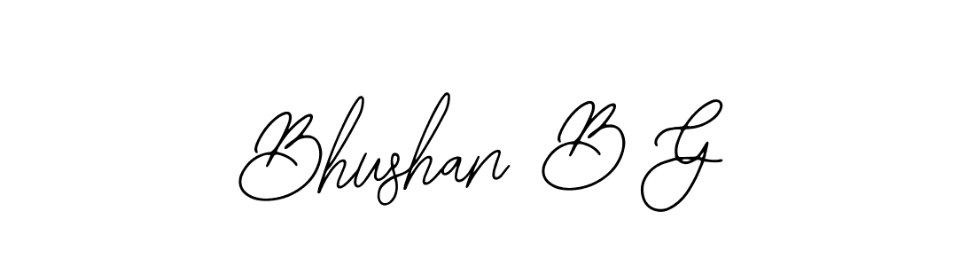 You can use this online signature creator to create a handwritten signature for the name Bhushan B G. This is the best online autograph maker. Bhushan B G signature style 12 images and pictures png