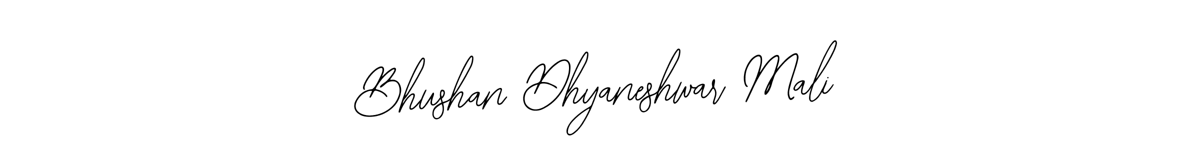 You should practise on your own different ways (Bearetta-2O07w) to write your name (Bhushan Dhyaneshwar Mali) in signature. don't let someone else do it for you. Bhushan Dhyaneshwar Mali signature style 12 images and pictures png